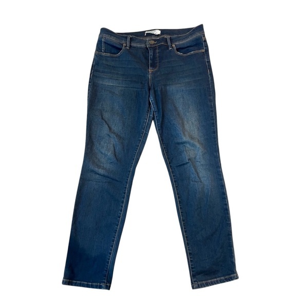 Free People Skinny Jeans Stretch Dark Wash Size 30 - Picture 1 of 12